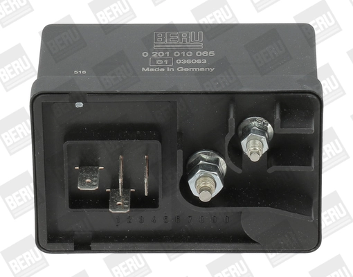 Relay, glow plug system